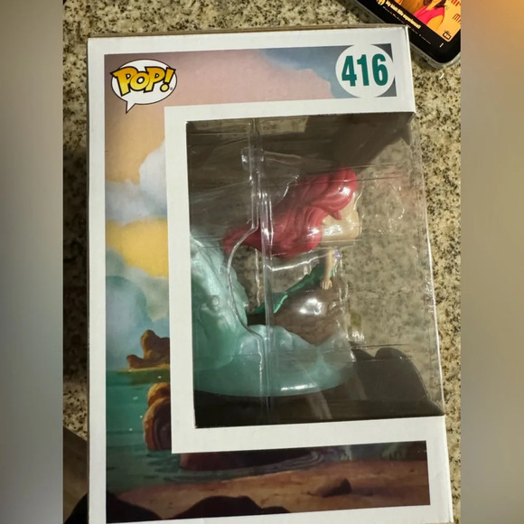 Funko POP! Disney: Movie Moment: The Little Mermaid: Finding Your Voice NWB - Picture 6 of 7